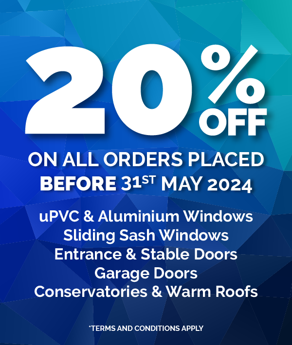 20% off windows and doors