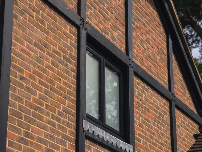 top condensation on double glazed windows