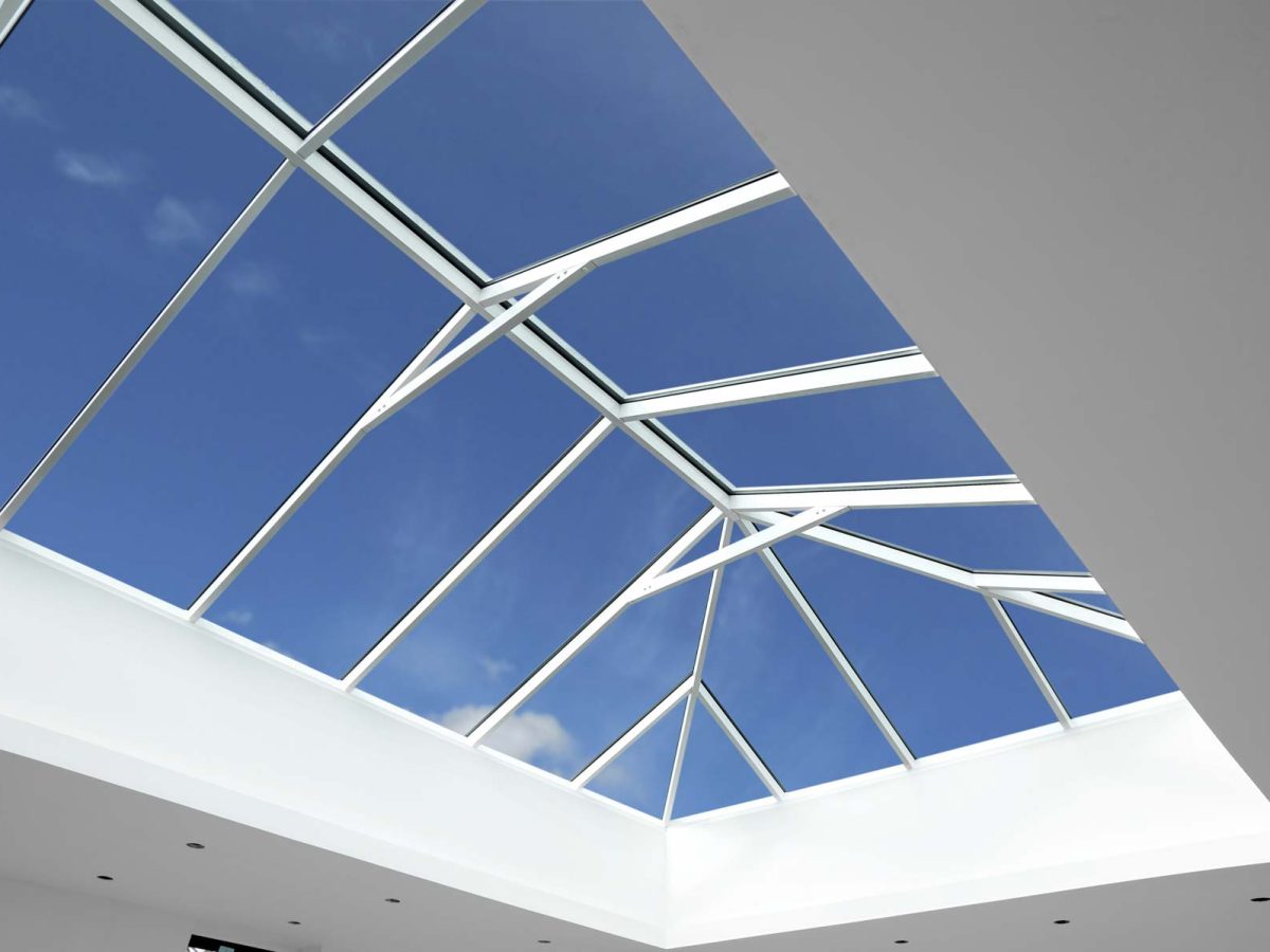 White Aluminium Roof Lanterns