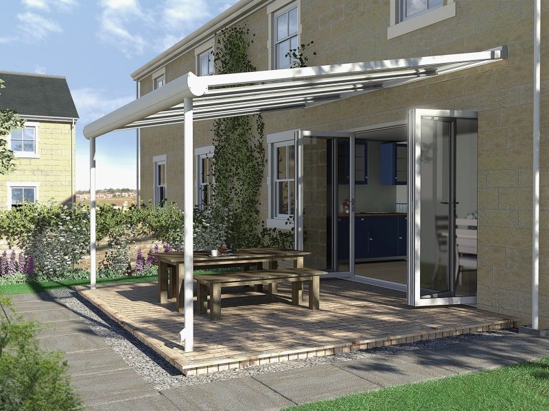 White Pergolas in Surrey