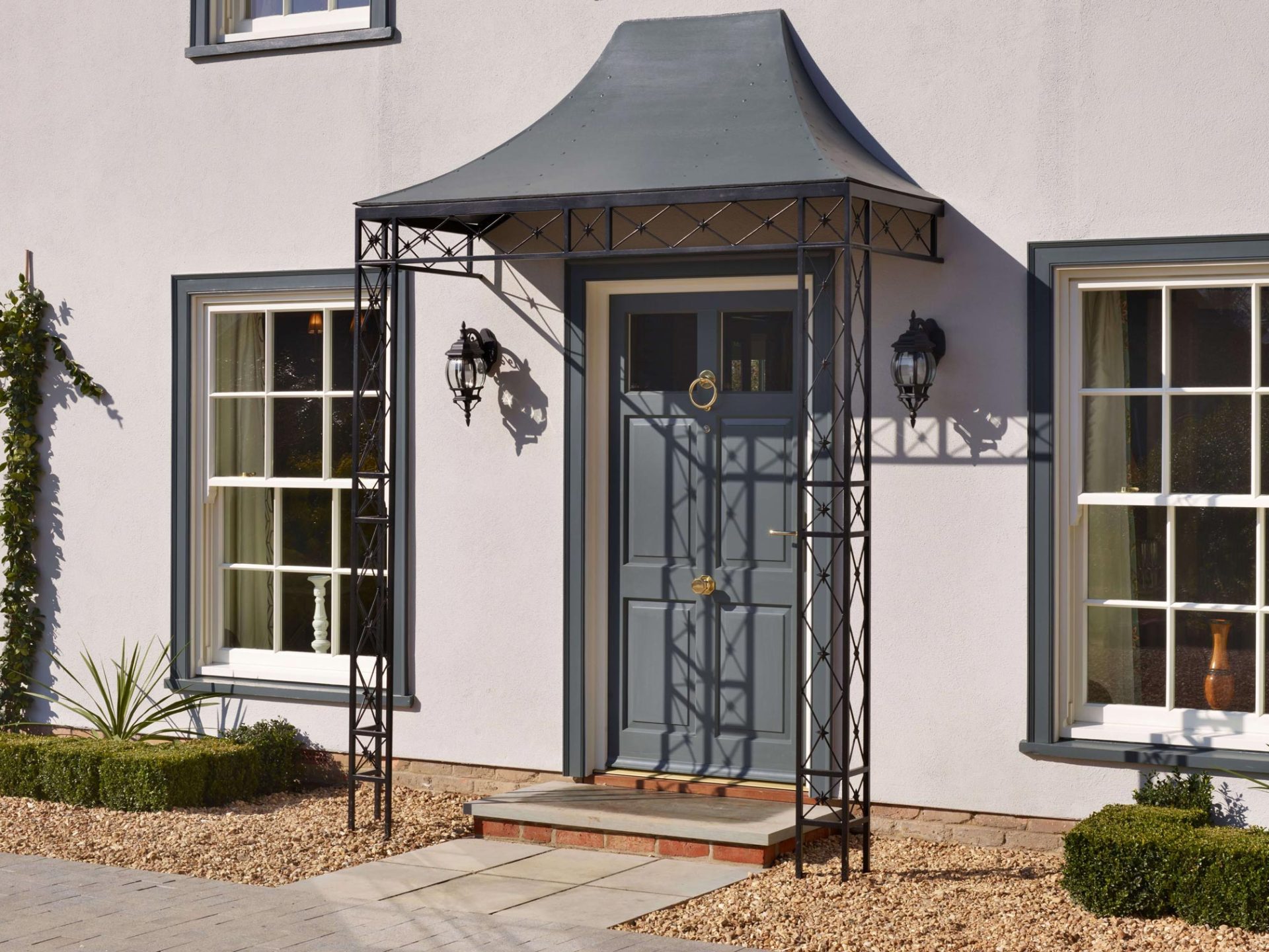 Black Timber Entrance Doors