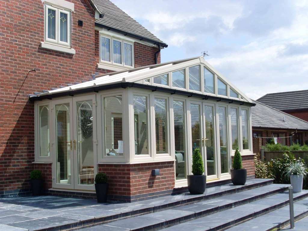 Gable end conservatory