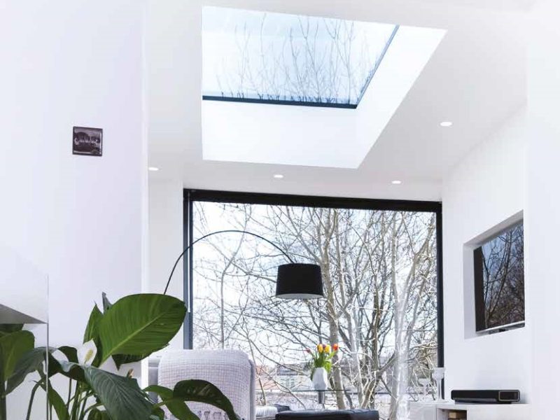 White Flat Skylight Installers