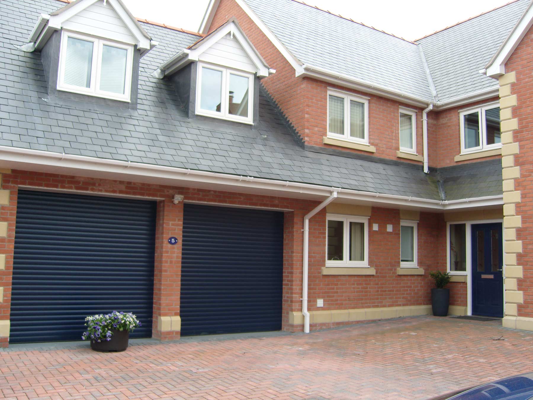 Blue Roller Garage Doors
