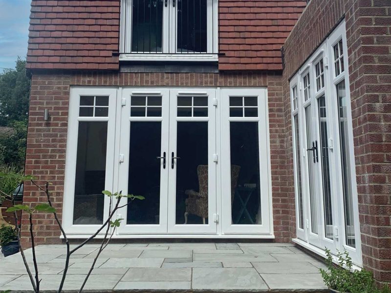 White uPVC Doors