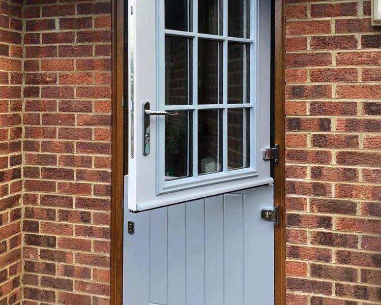 customer colour upvc stable doors