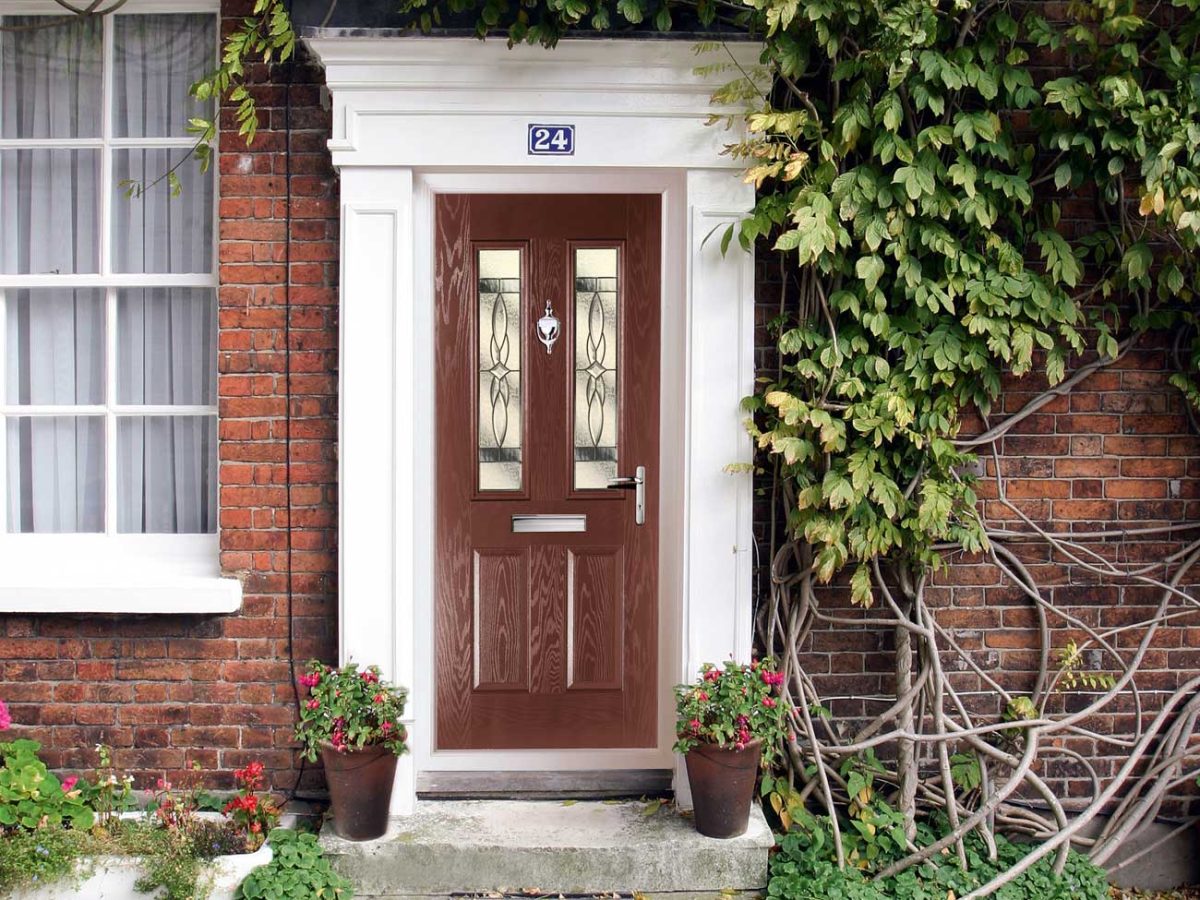 Brown uPVC Front Doors