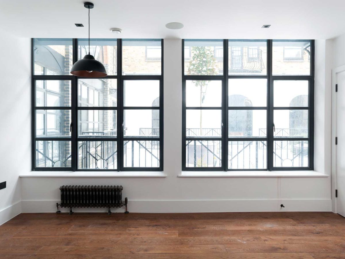 Square Steel Alternative Windows