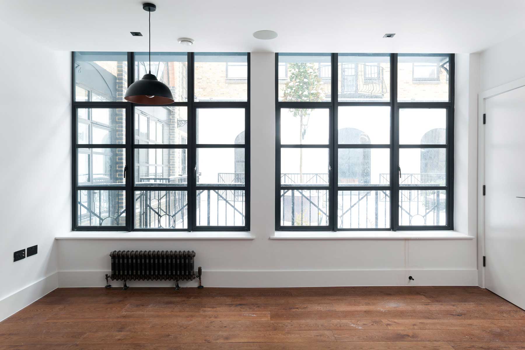 Square Steel Alternative Windows