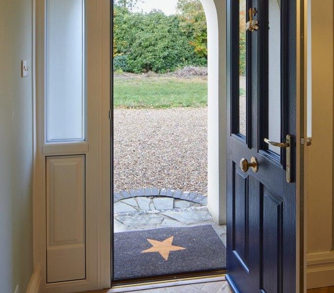 energy efficient composite front doors