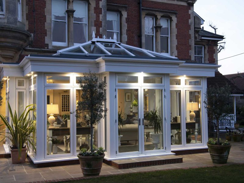 Residence Doors - Night View