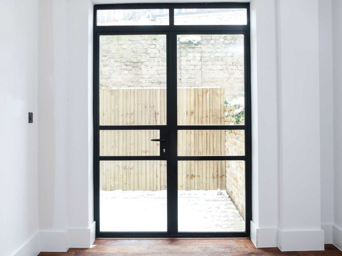 Black Steel Alternative Doors