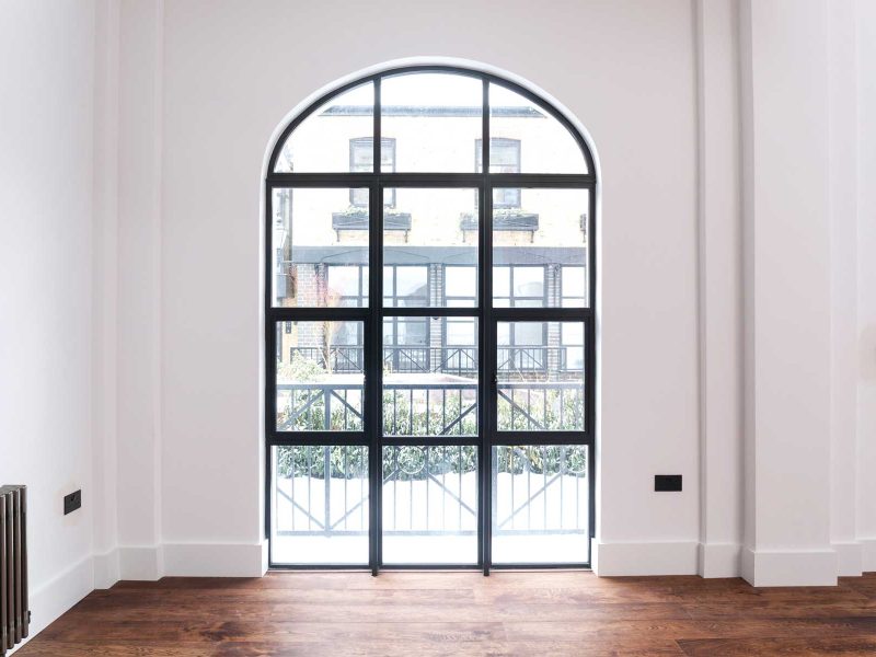 Curve Black Alternative Doors