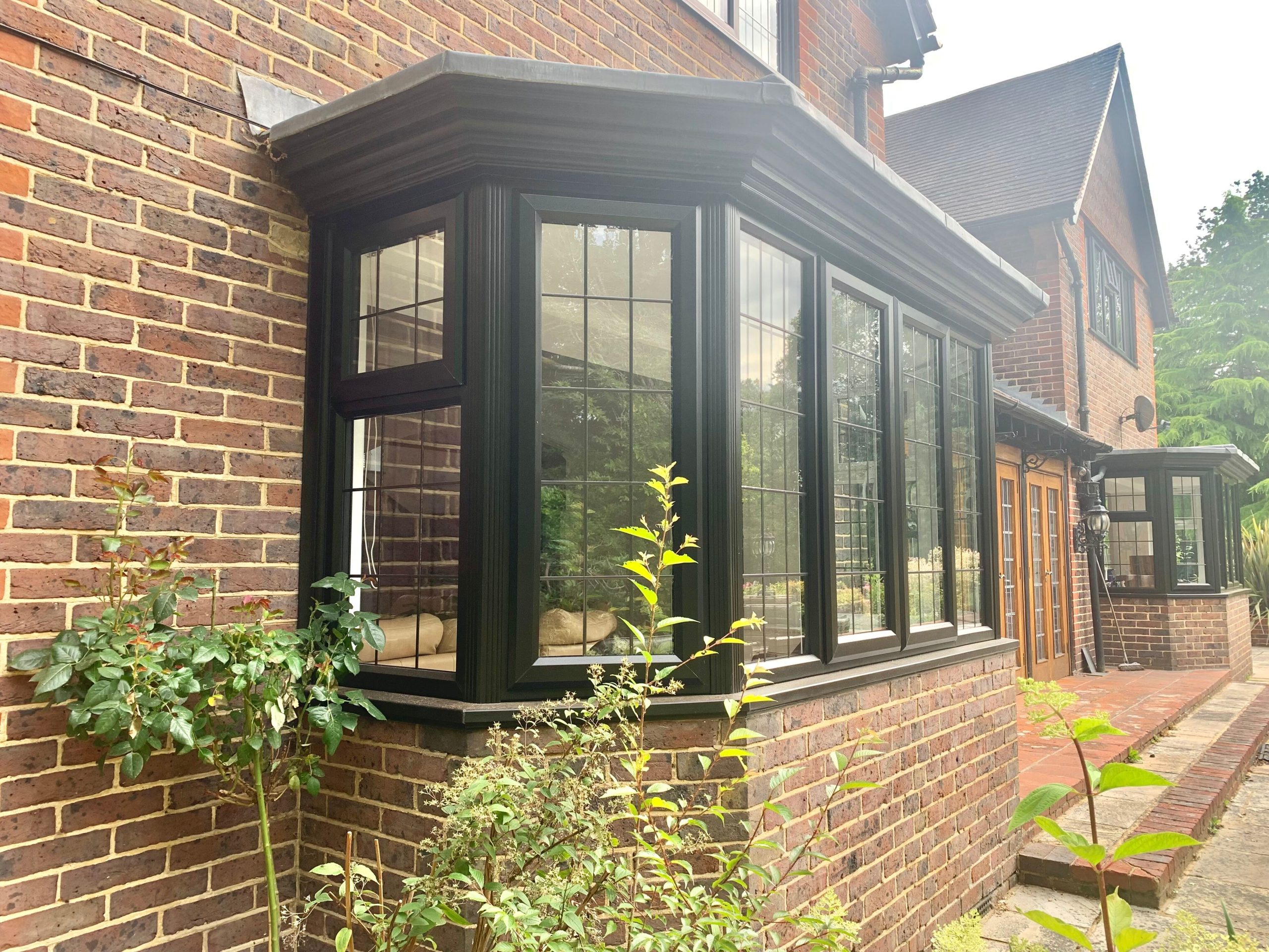 bay windows with georgian bars