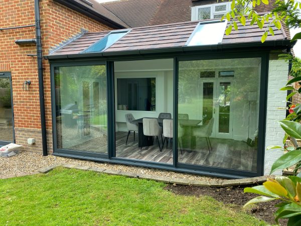 exterior new conservatory roof