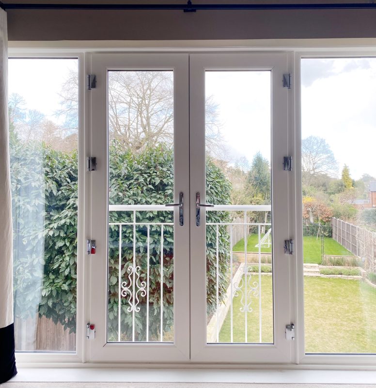 Robinson french doors installation