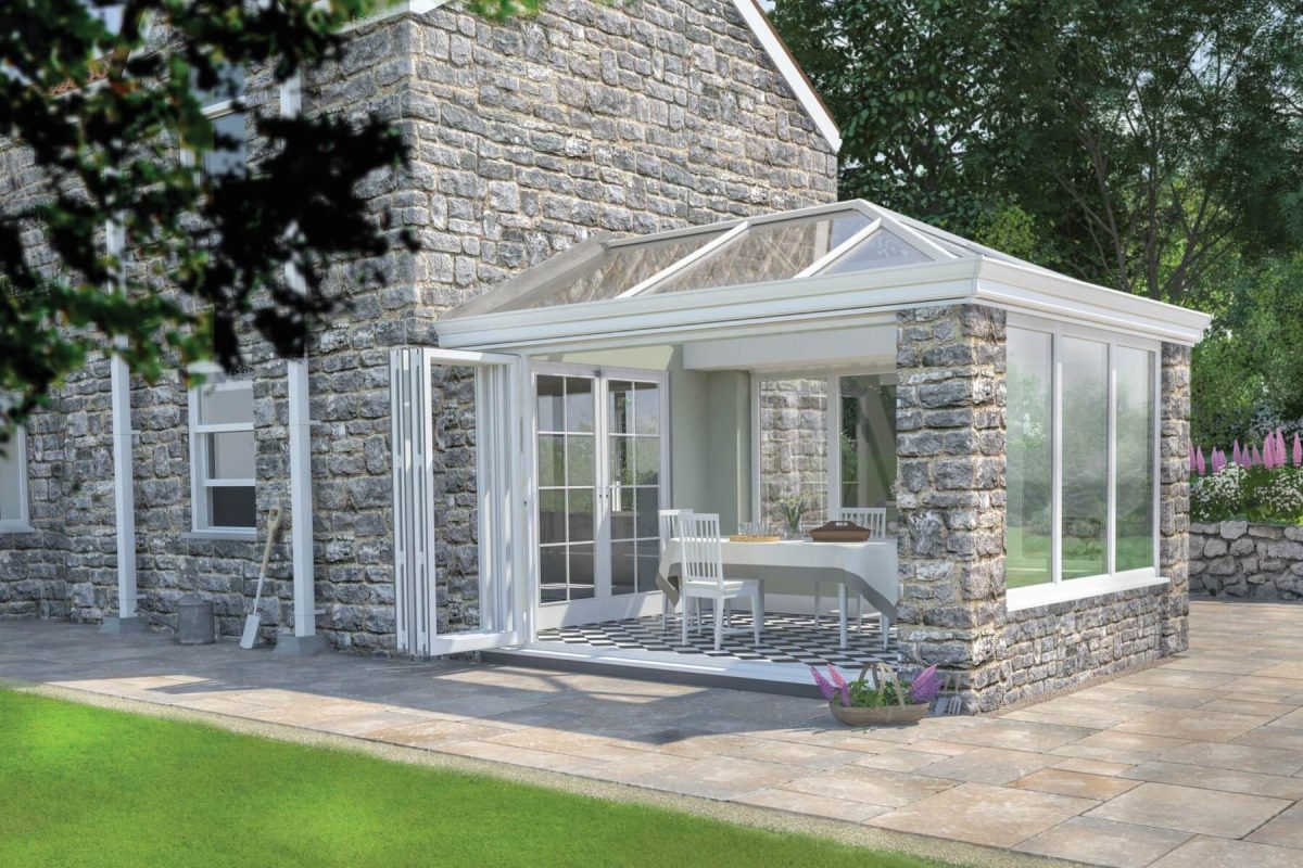 double glazed orangery extensions