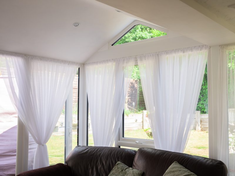 pitched warm roof construction