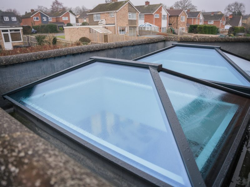 flat roof skylight