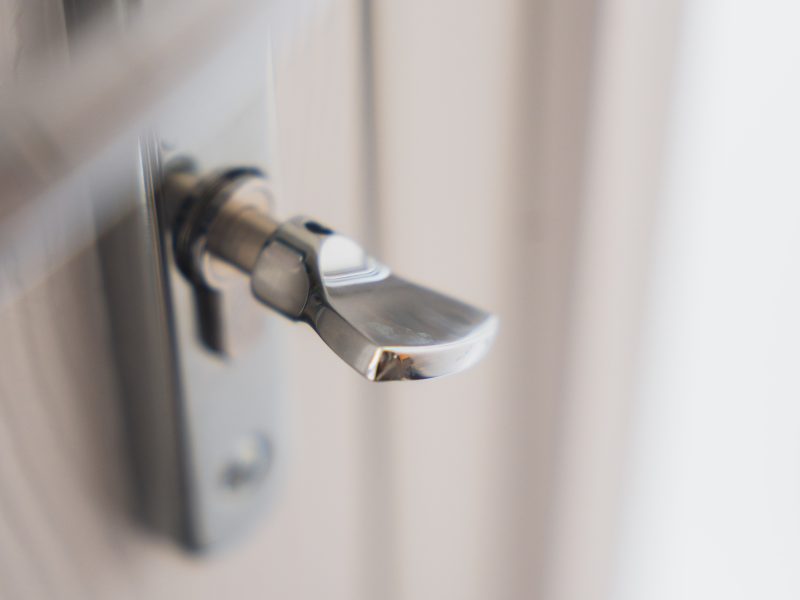 front door lock replacement