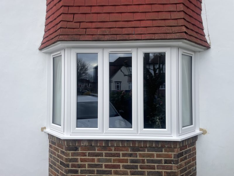 white upvc windows