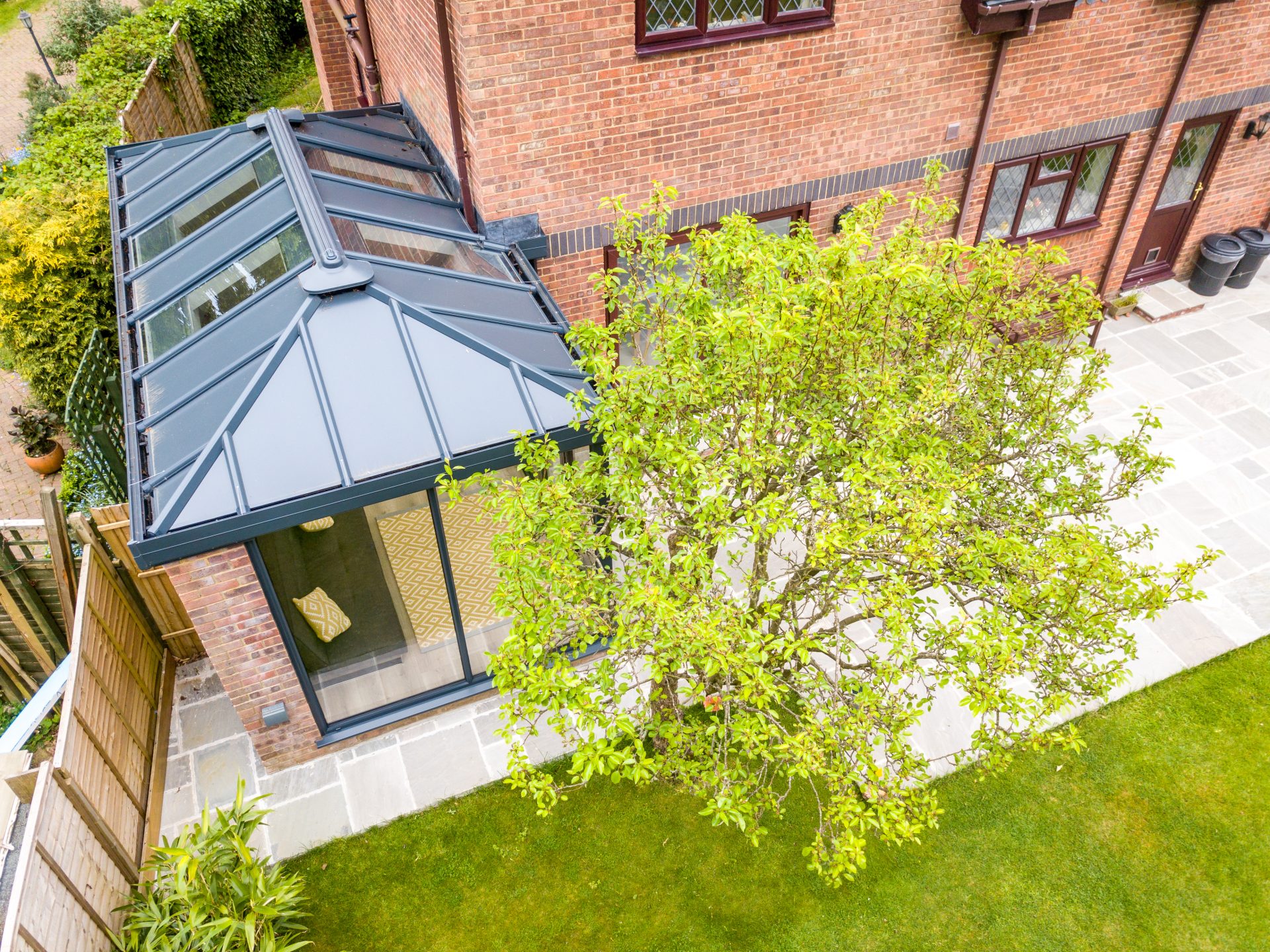Black Solid Conservatory Roofs