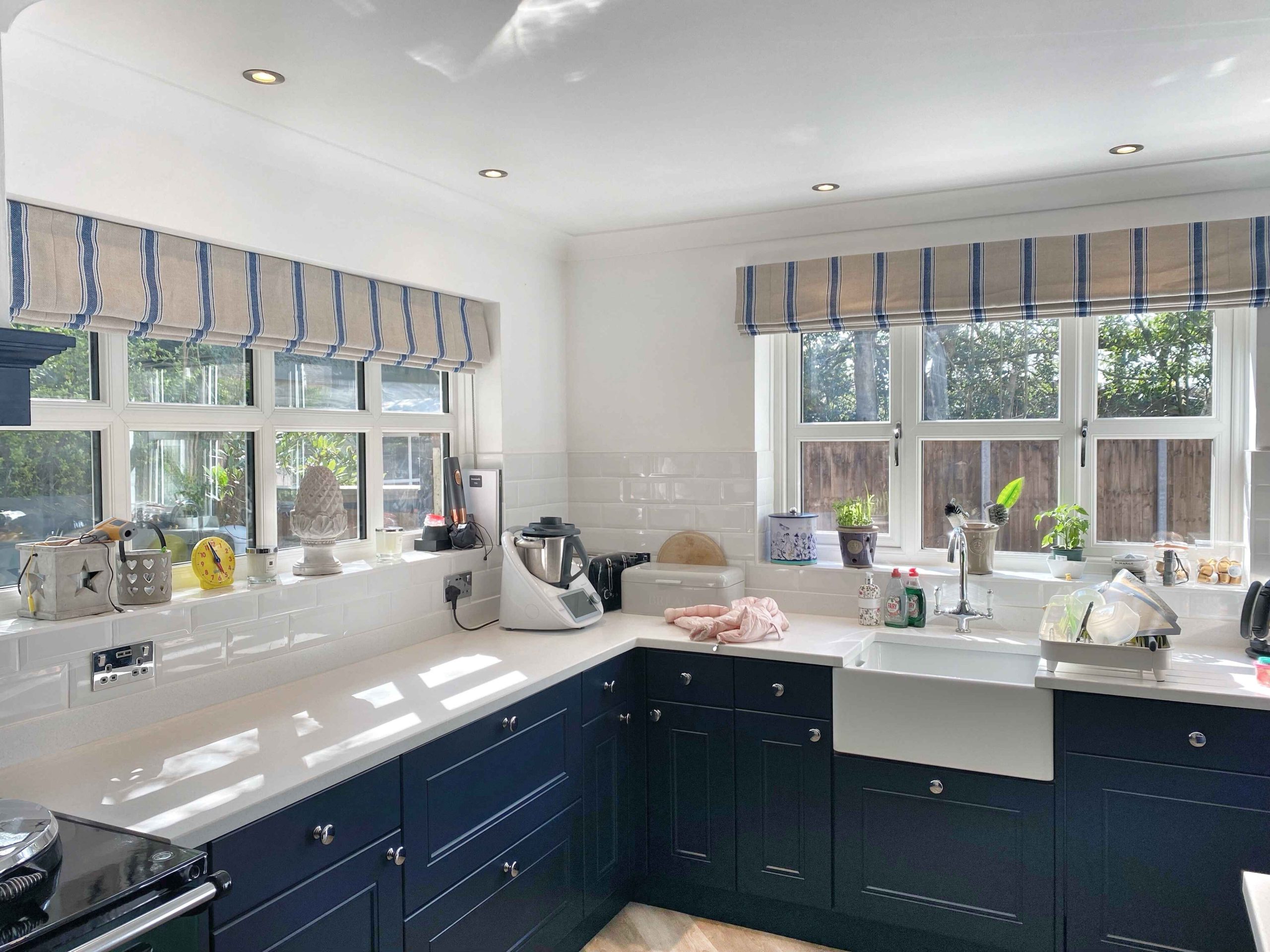 kitchen with natural light