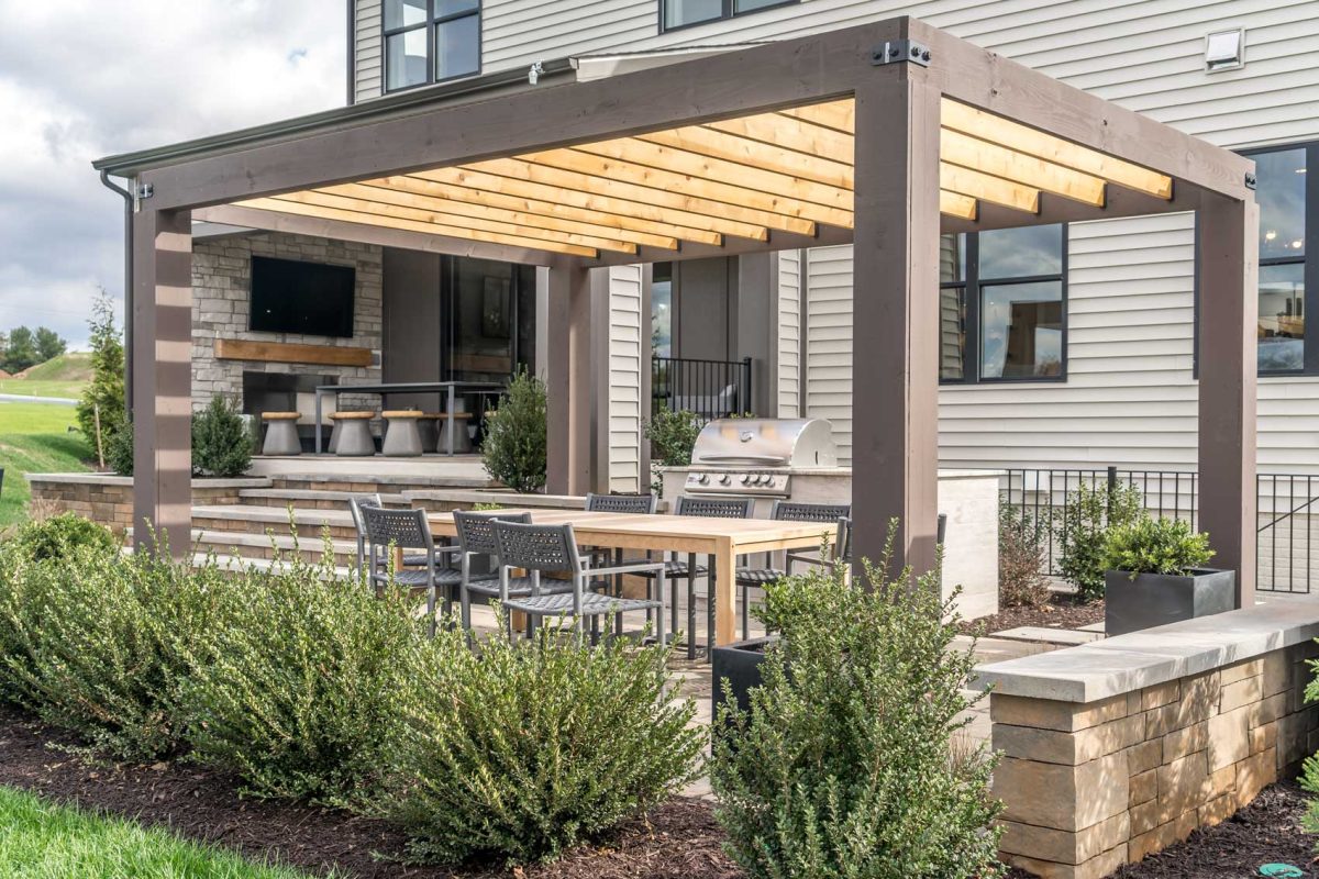 modern pergolas