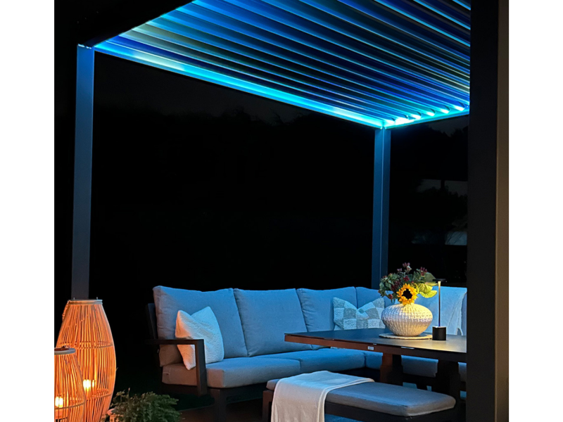 pergola lighting jewel