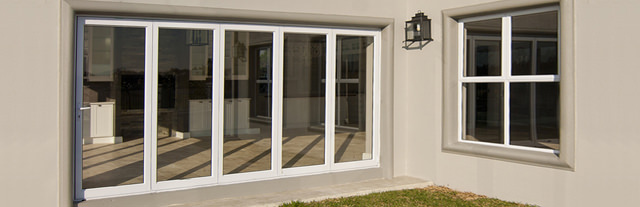 UPVC bi-folding doors